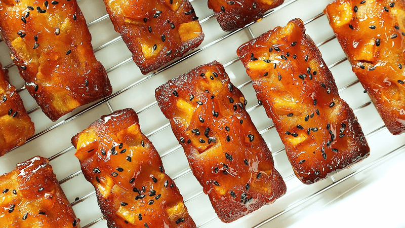 🍠고구마로 고오급 디저트를 만드는 방법! 고구마 맛탕 휘낭시에 만들기(손에 묻지 않는 맛탕 시럽) Thumbnail