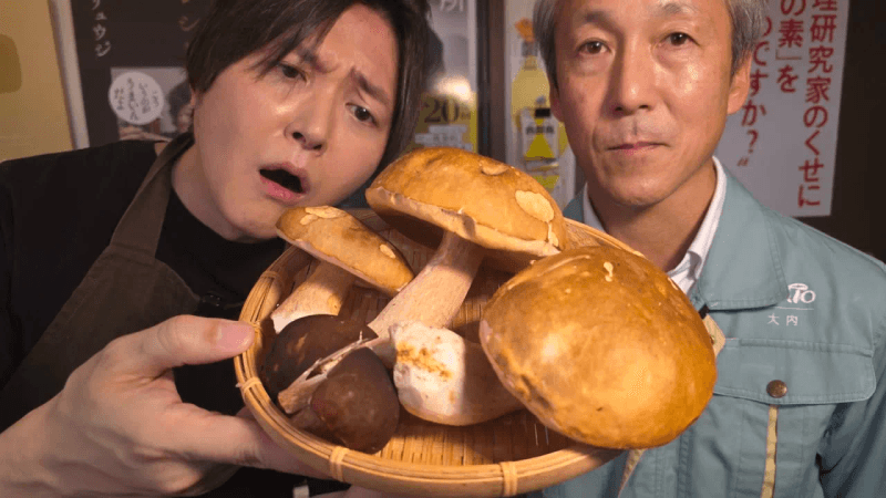 박사님이 엄청난 버섯을 가져왔다 Thumbnail