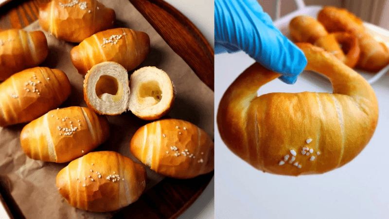 겉바속쫀 크랙 소금빵 Thumbnail