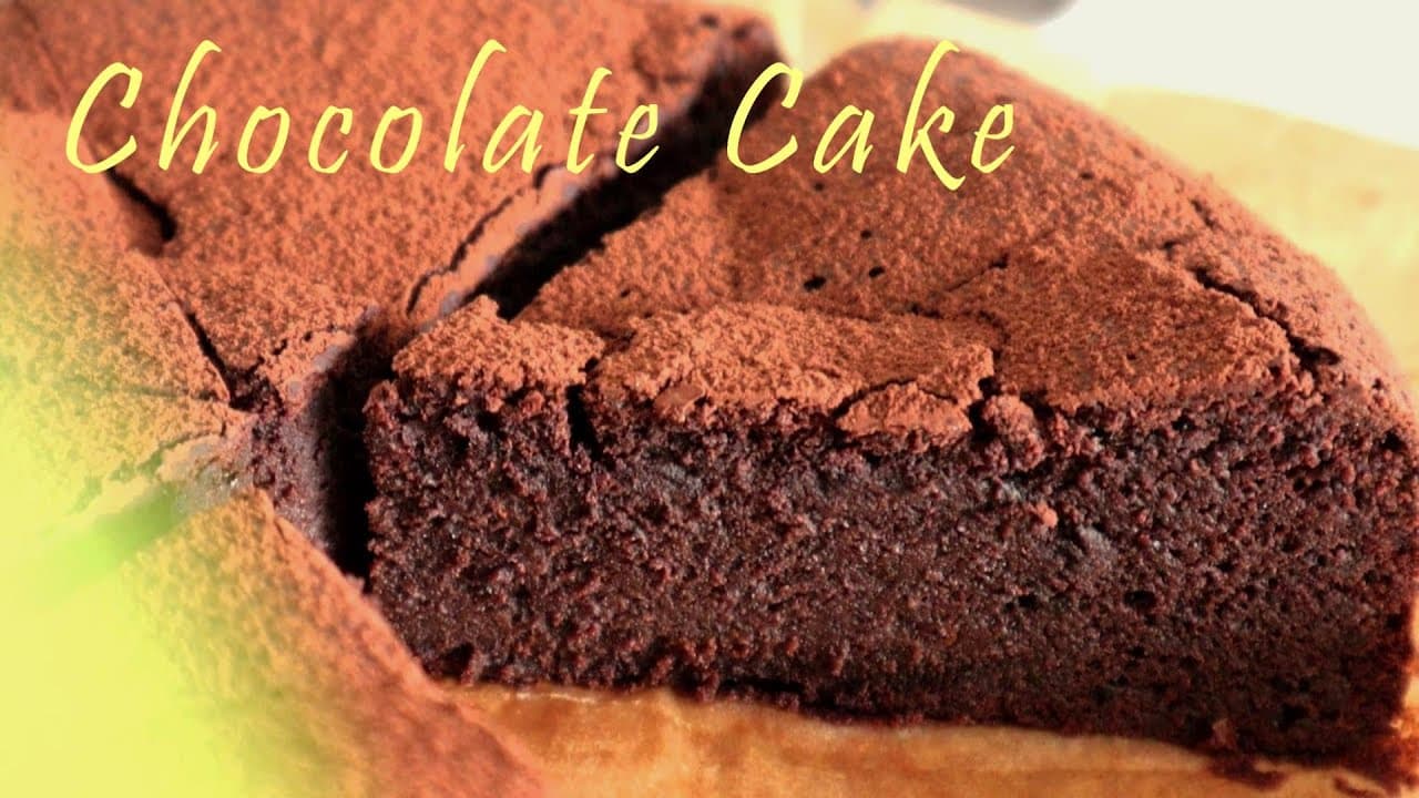 노밀가루, 꾸덕꾸덕 초코 케이크! 실패 확률 없음! 집에 다 있는 재료 Chocolate Cake | 하다앳홈 Thumbnail